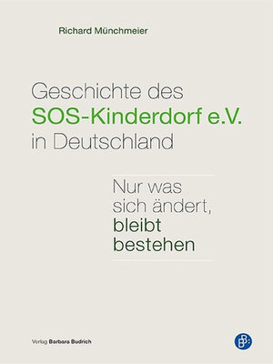 cover image of Geschichte des SOS-Kinderdorf e.V. in Deutschland